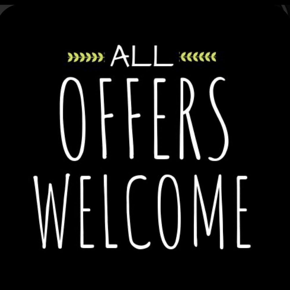 NOT FOR SALE: all offers welcomed!!!